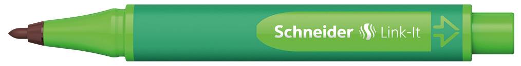 Faserschreiber Link-It topaz-brown, Strichstärke 1,0 mm