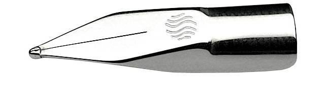 Ersatzfeder F für Base mit Iridiumkorn