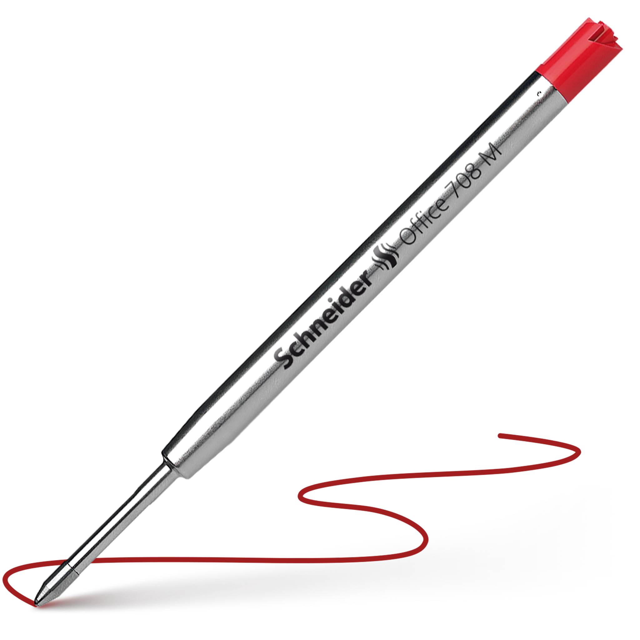 Kugelschreiber Mine Office 708 M rot, Großraummine im Format G2