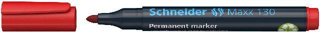 Permanent-Marker Maxx 130 rot, Blisterkarte mit 1 Stück
