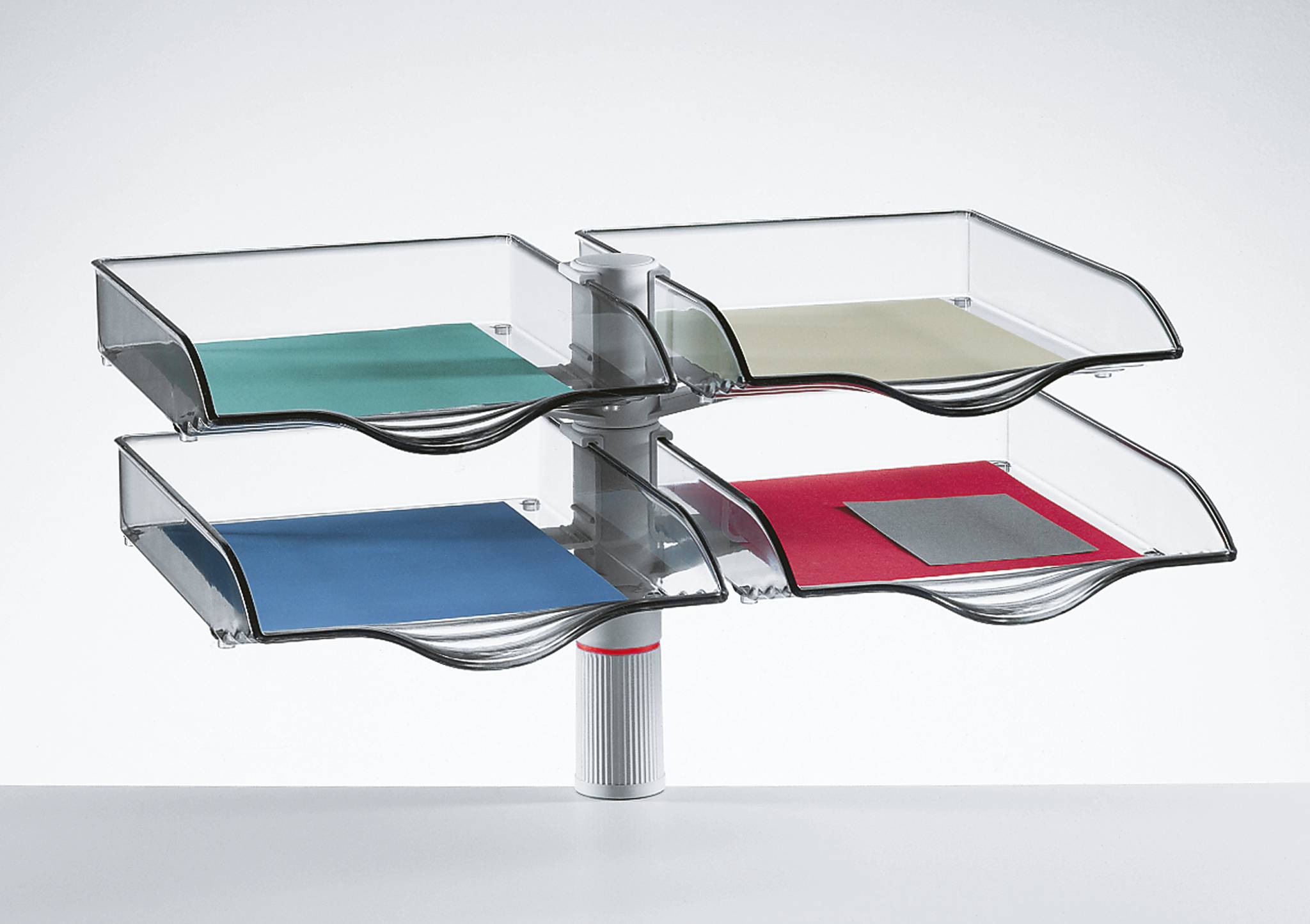 Belegefach NOVUS CopySwinger DUO II lichtgrau Schalenset