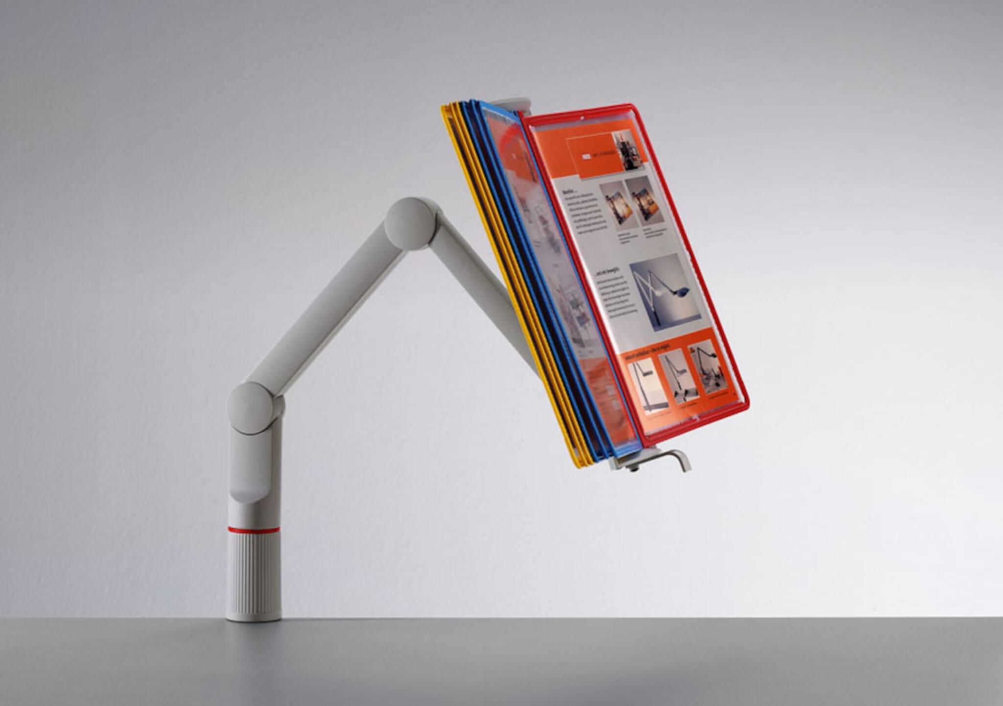 Sichttafelschwenkarm NOVUS ViewMaster Fix lichtgrau Sichttafelhalter