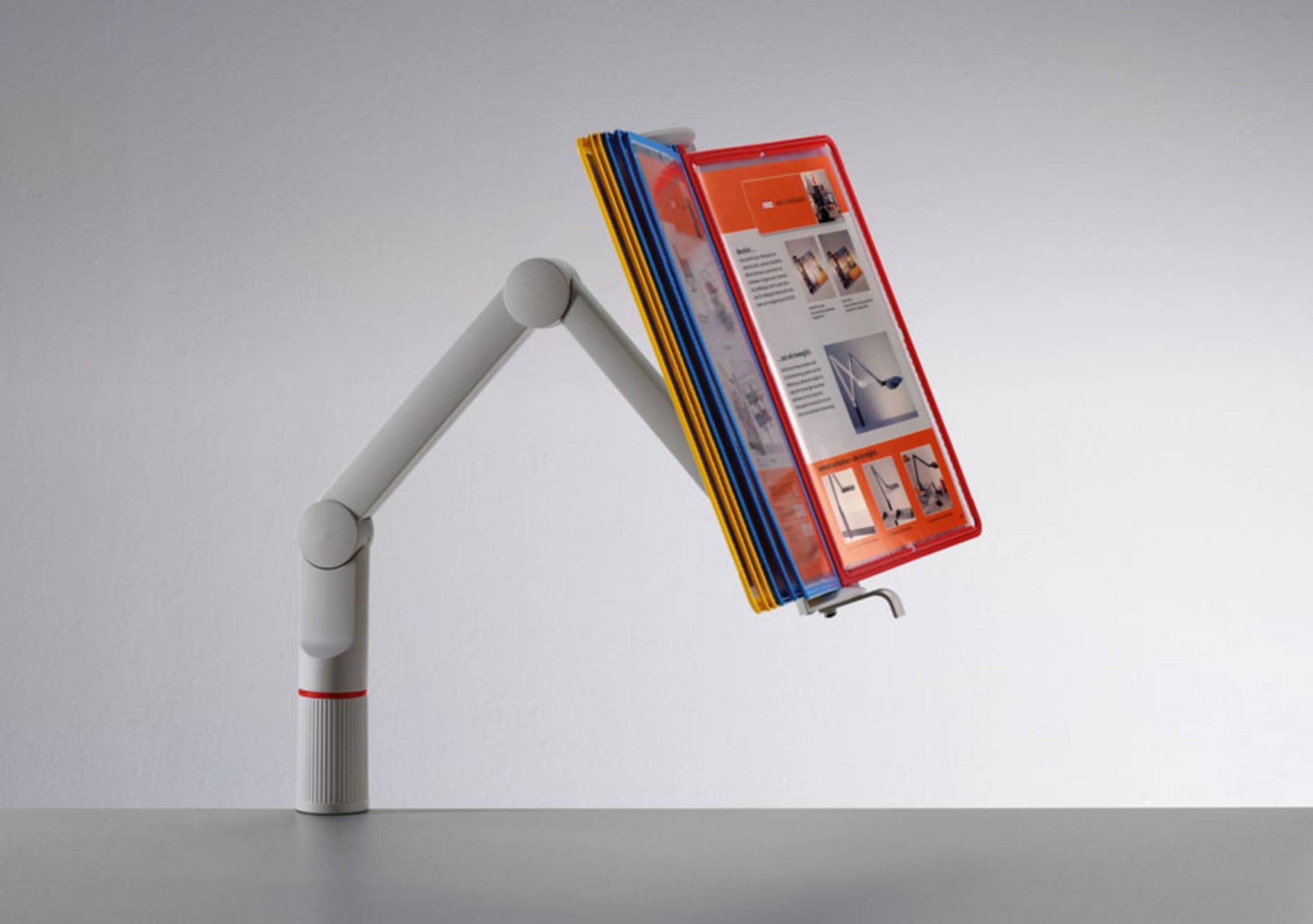 Sichttafelschwenkarm NOVUS ViewMaster Fix lichtgrau Sichttafelhalter