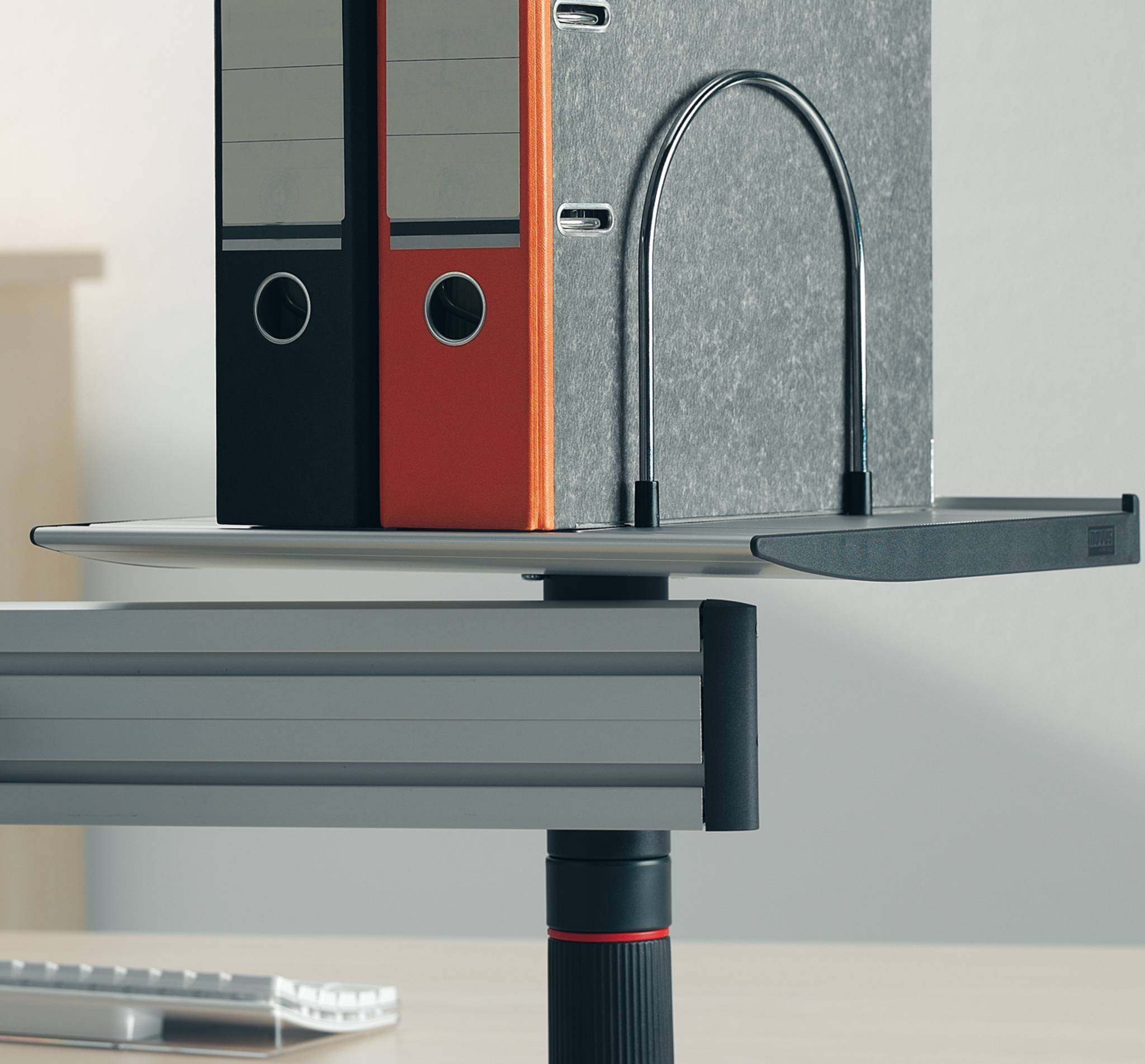 Stiftablage, Utensilienablage NOVUS FileMaster 34 anthrazit Ablageboard