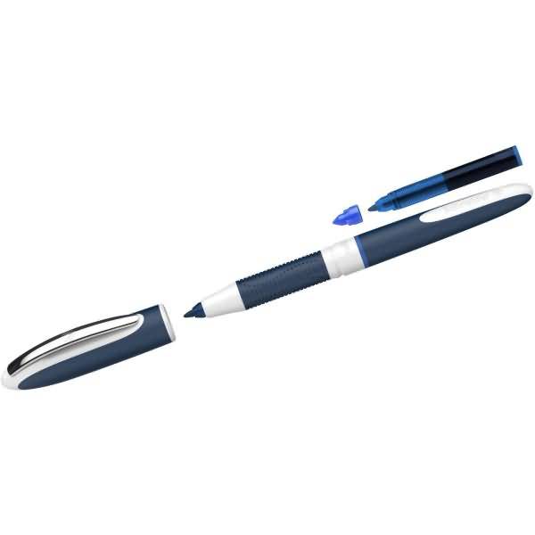 Tintenroller One Change Ultra-Smooth-Spitze 0,6mm blau