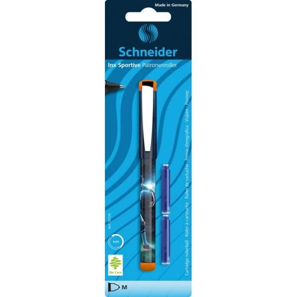 Patronenroller Inx Sportive M schwarz Blisterkarte inkl. 2 Tintenpatronen