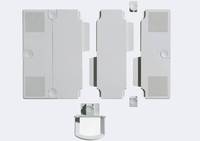 NOVUS DAHLE - Novus - Tragarm-Erweiterungsplattform - Anthrazit (Packung mit 2)