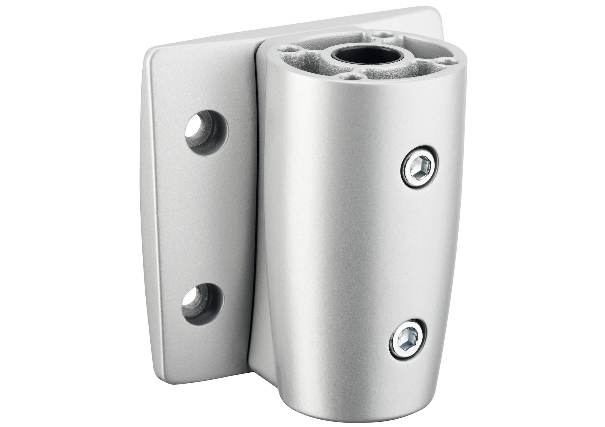 Befestigungsmittel für Schwenkarm NOVUS Wandhalter silber Befestigung