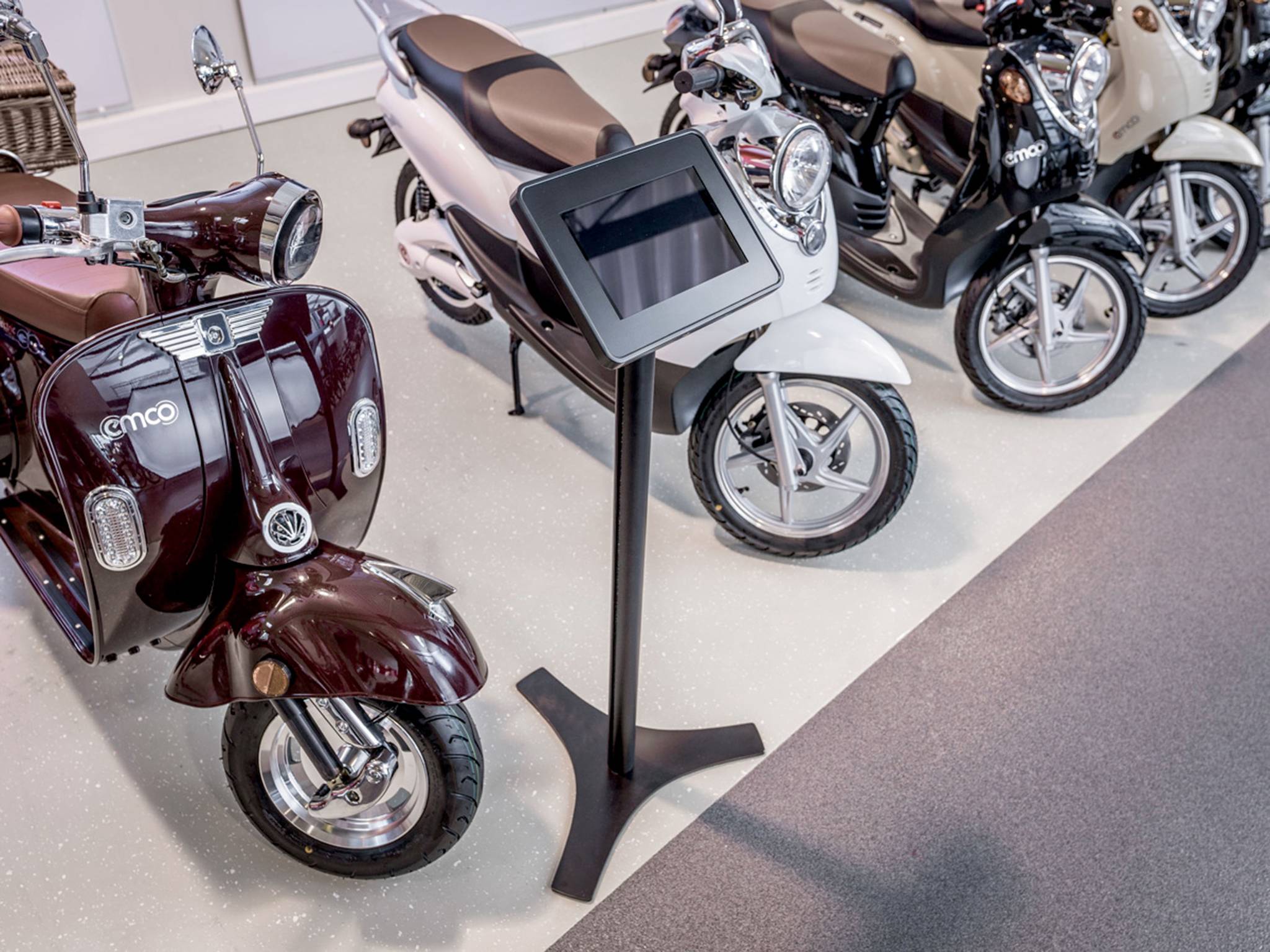 NOVUS POS FloorStand, Bodenstandfuß für NOVUS TabletSafe, anthrazit