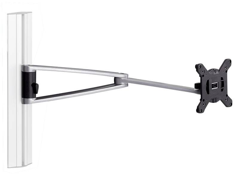 Novus MY one plus SW Monitorhalter für Slatwall, silber (910+2079+000)