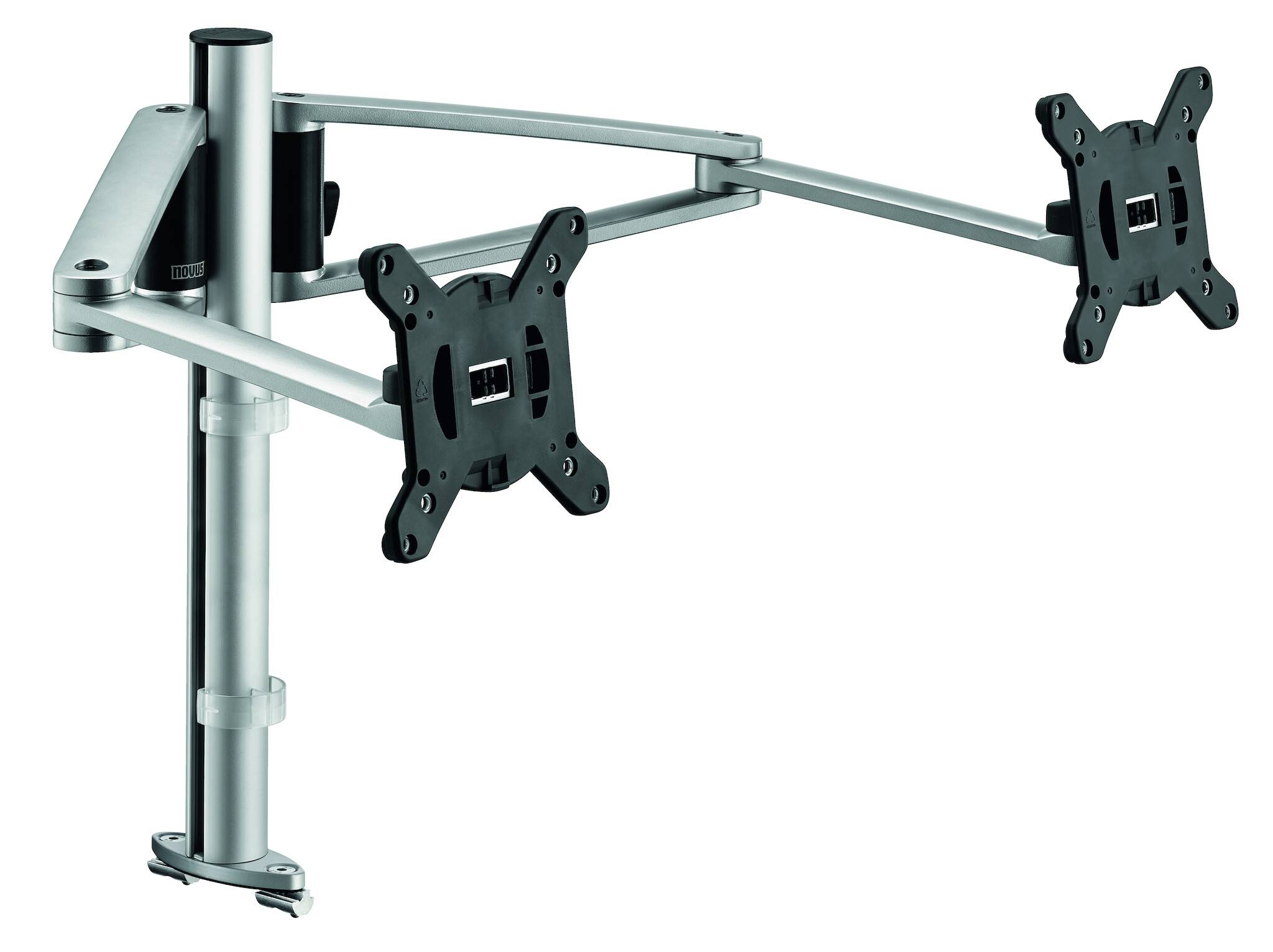 Bildschirm-Schwenkarm NOVUS MY twin arm S Monitorhalter-Set