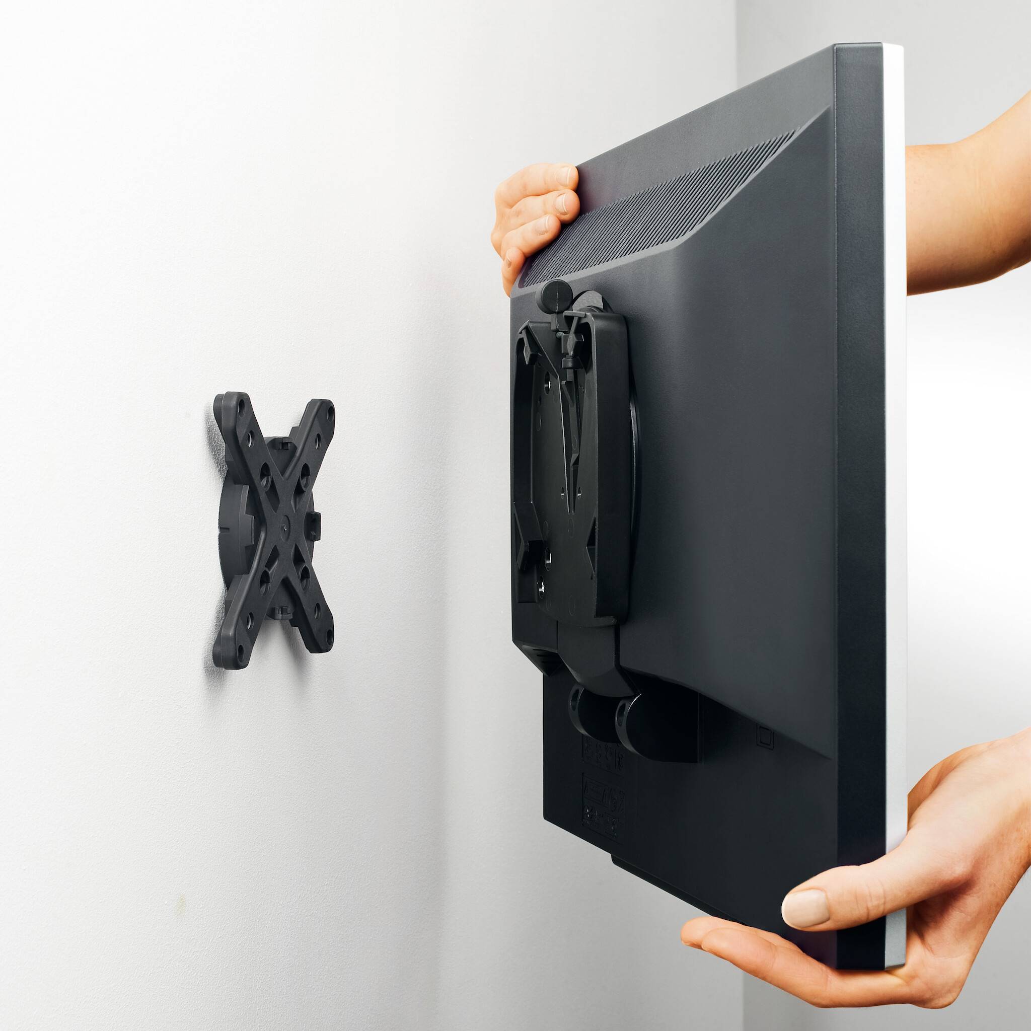 Bildschirm-Schwenkarm NOVUS Quick Mount anthrazit Monitorhalter