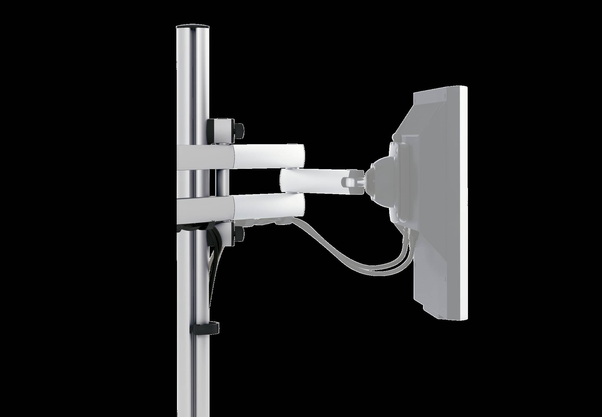 Novus TSS-Tragarm - silber/anthrazit