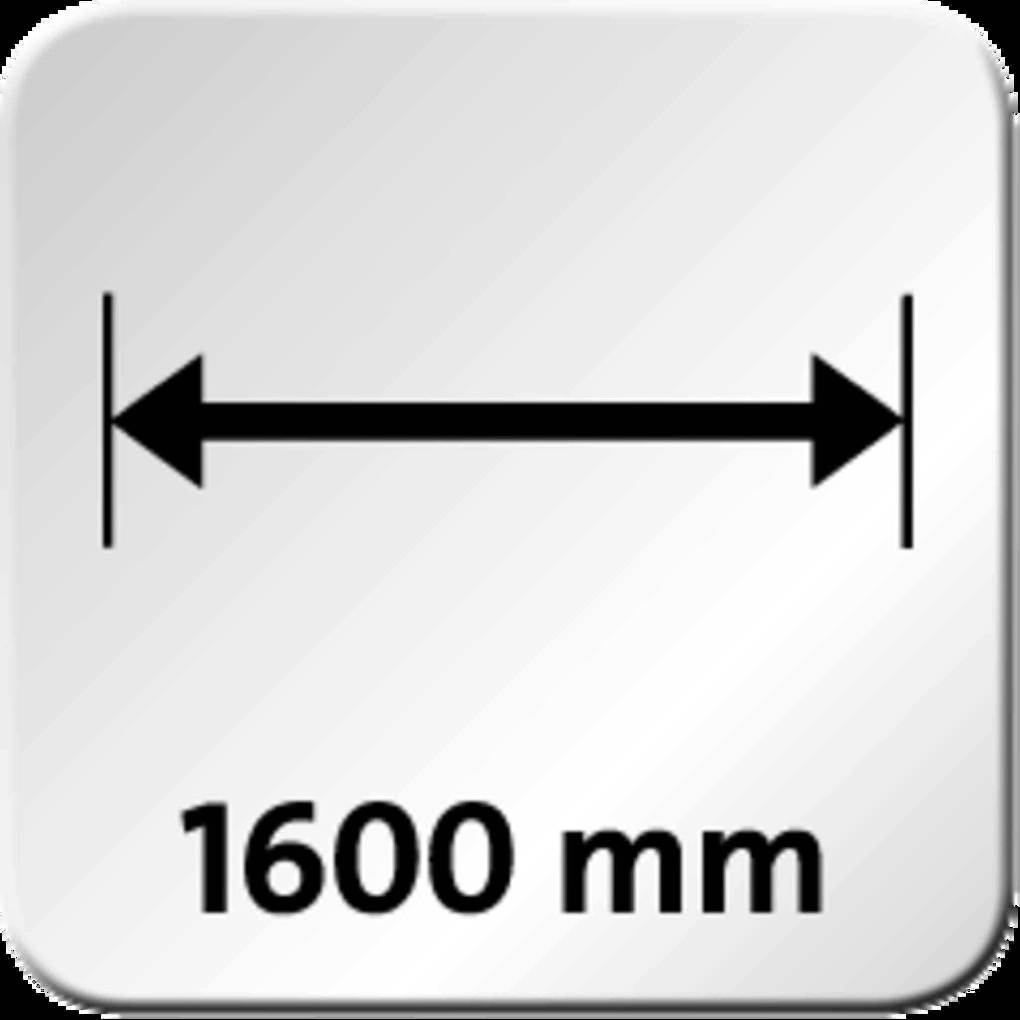 NOVUS TSS Toolbar 1600mm Organisationswand