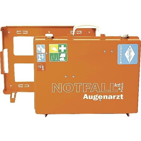 Notfallkoffer Arzt + Praxis Augenarzt orange