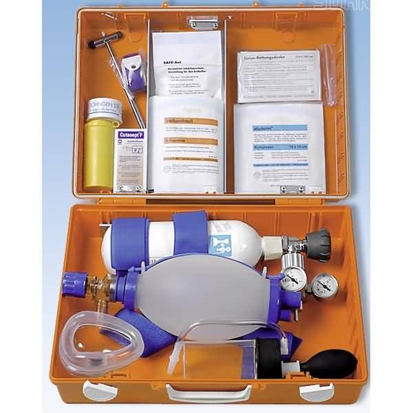 Notfallkoffer Arzt + Praxis Arbeitsmedizin orange