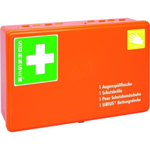 KFZ-Verbandskasten Ergänzung GGVSEB-Schutzausrüstung 2 Behälter Kunststoff DIN 13164