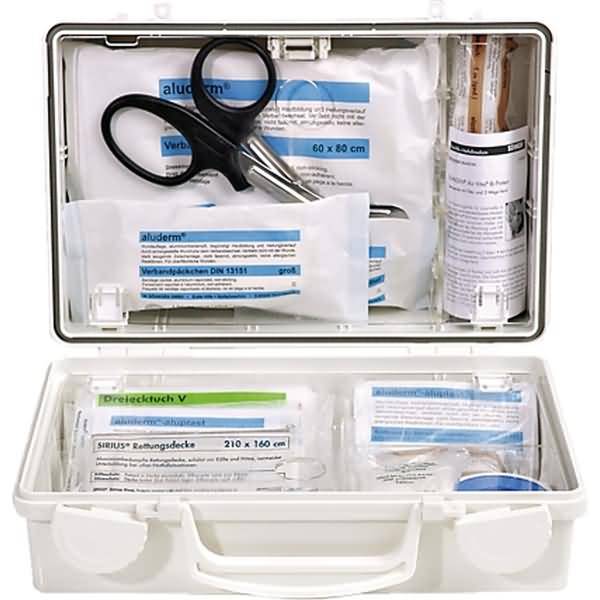 Erste Hilfe-Koffer QUICK-CD Norm weiß