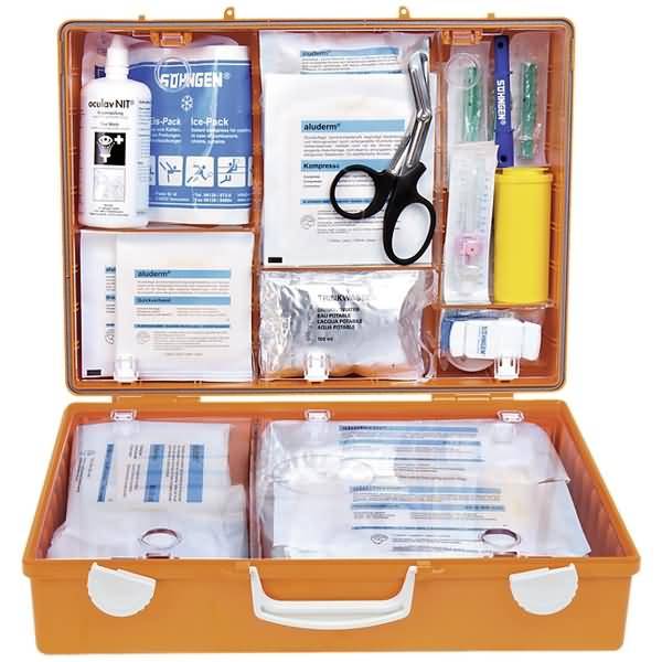 Erste Hilfe-Koffer MT-CD Brandverletzungen orange