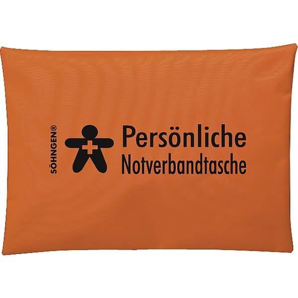 Persönliche Notverbandtasche orange
