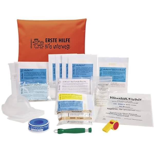Erste-Hilfe-Tasche KiTa unterwegs orange