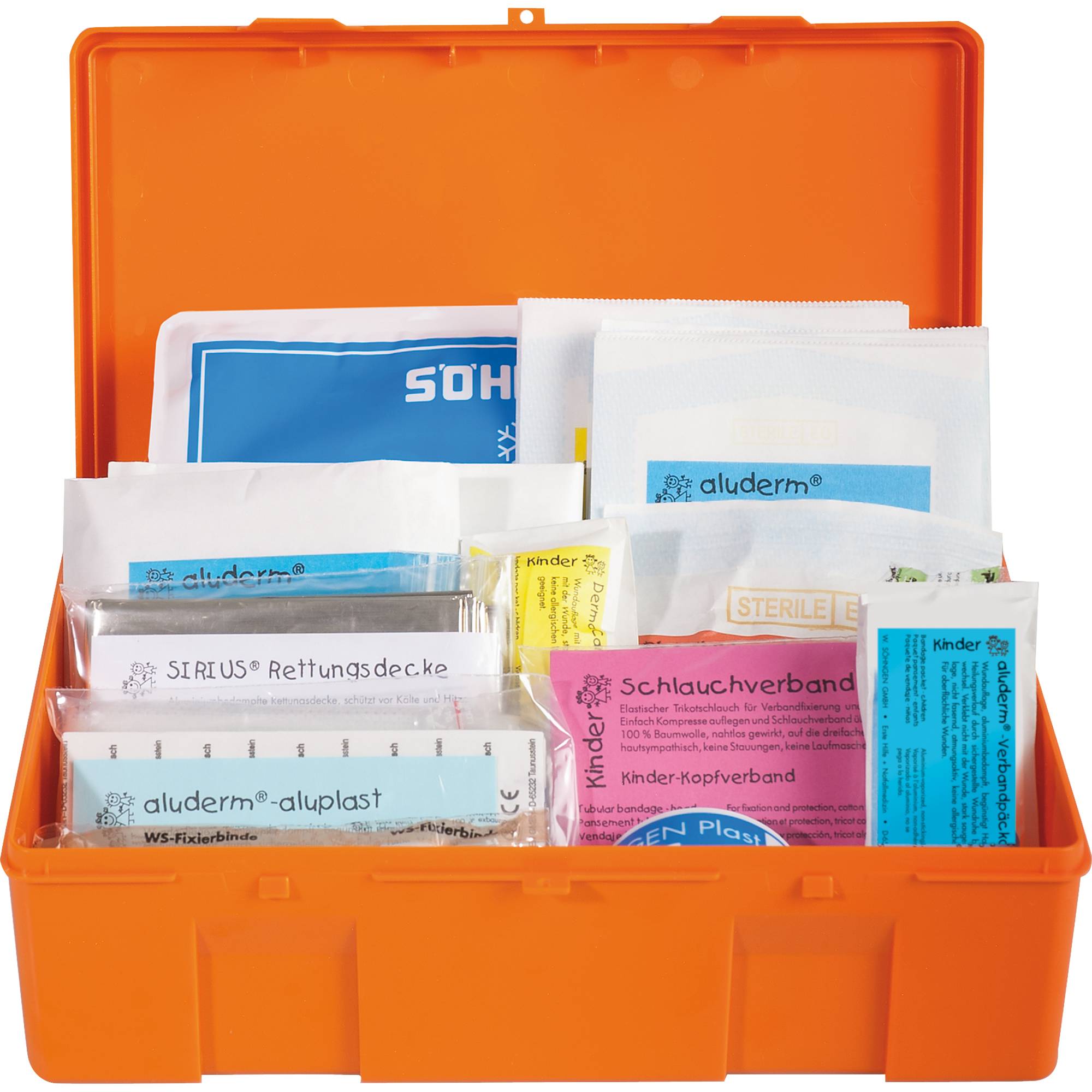 SÖHNGEN Verbandkasten SCHULE 0350051 orange