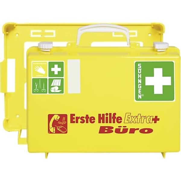 Erste-Hilfe-Koffer extra + Büro SN-CD gelb