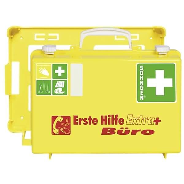 Erste-Hilfe-Koffer Extra + SN-CD gelb Österreich-Norm Erweiterung gelb