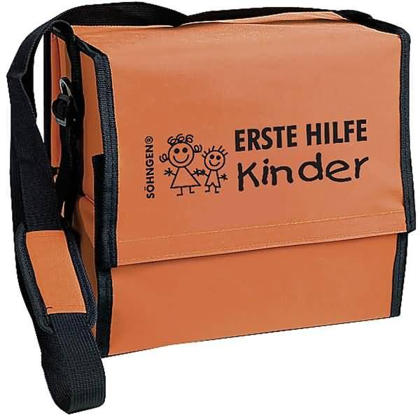 Erste-Hilfe-Tasche Ruck-Zuck Schulausflug orange