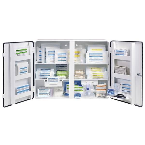 Verbandschrank London Industrie Norm weiß