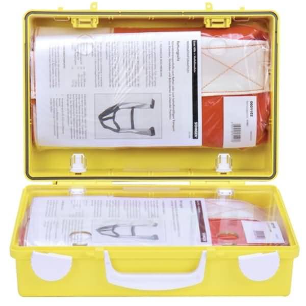 Erste-Hilfe-Koffer Evakuierung SN-CD gelb mit 2 Rettungssitze