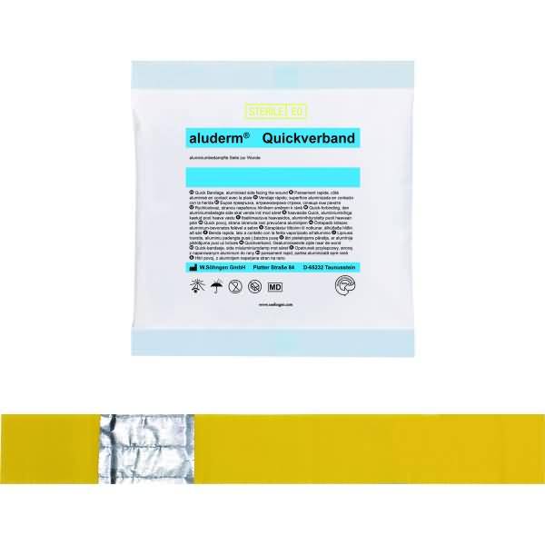 Quickverband aluderm klein