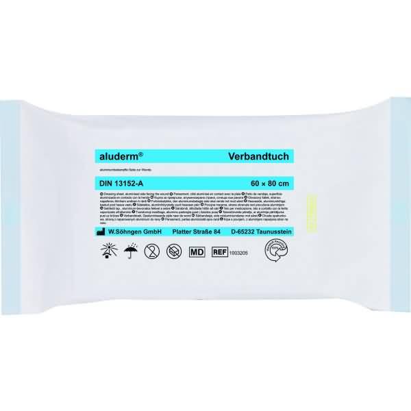 Verbandtuch aluderm 60x80cm