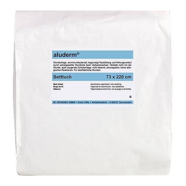 Betttuch aluderm 73x220cm