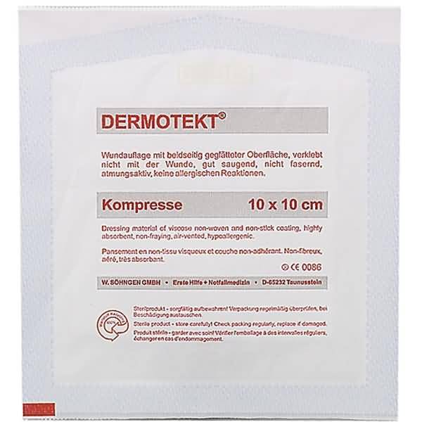 Kompresse Dermotekt V 10x10cm VE=2 Stück