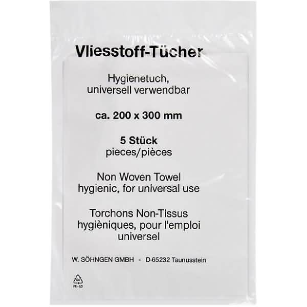 Vliestücher 200x300mm VE=5 Stück