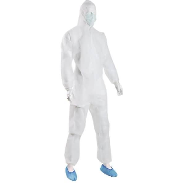 Einweg-Set Schutzbekleidung groß mit Overall