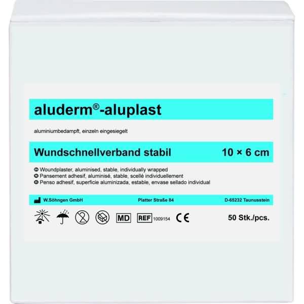 Wundpflaster aluderm-aluplast stabil 5mx6cm