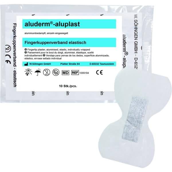 Wundpflaster Fingerkuppenverband aluderm-aluplast elastisch VE=10 Stück