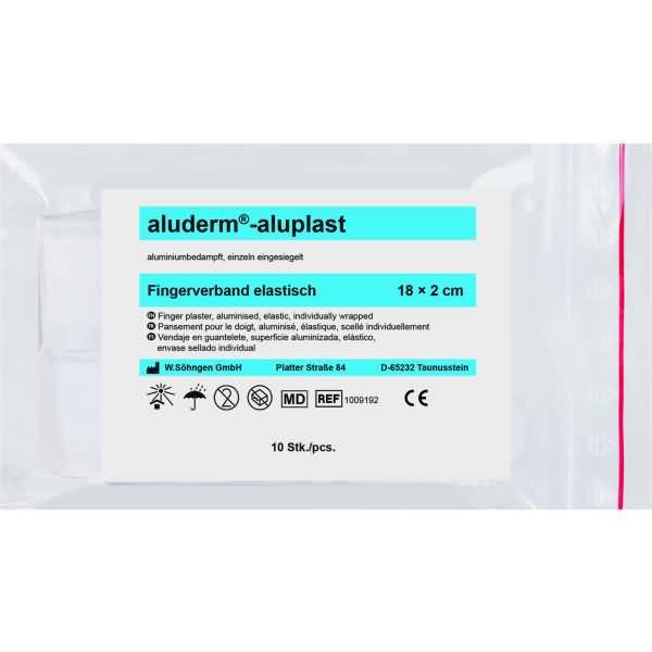 Wundpflaster Fingerverband aluderm-aluplast elastisch 18x2cm VE=10 Stück