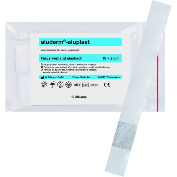 Wundpflaster Fingerverband aluderm-aluplast elastisch 18x2cm VE=10 Stück