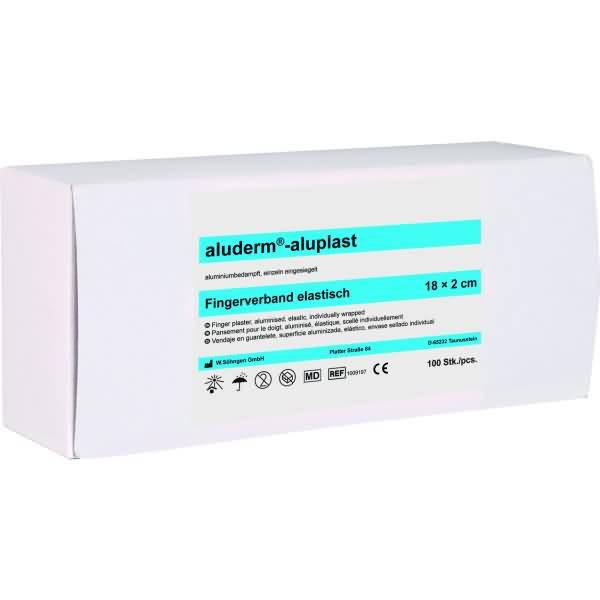 Wundpflaster Fingerverband aluderm-aluplast elastisch 18x2cm VE=100 Stück