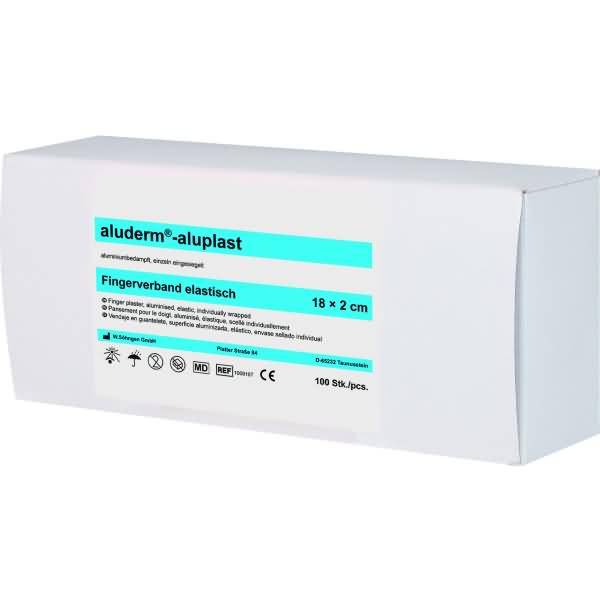 Wundpflaster Fingerverband aluderm-aluplast elastisch 18x2cm VE=100 Stück