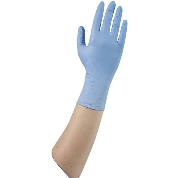 Schutzhandschuhe Nitril blau groß puderfrei VE=100 Stück