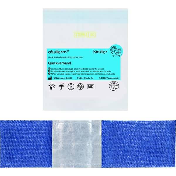 Quickverband aluderm Kinder Quickverband groß