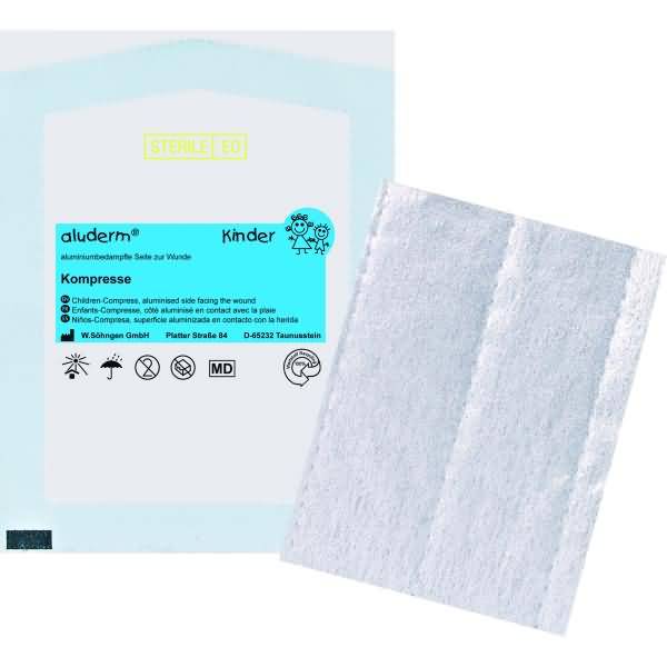Kompresse Kinder aluderm 8x6cm