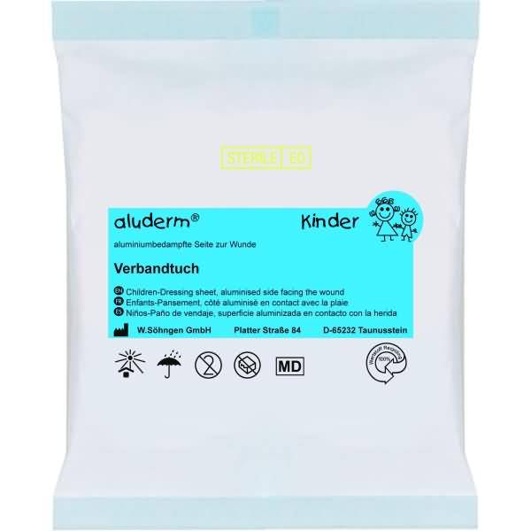 Verbandtuch Kinder aluderm 30x35cm