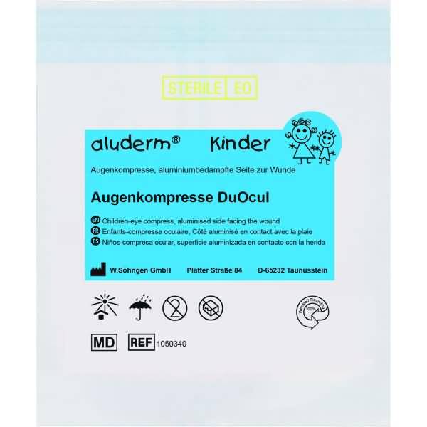 Augenkompresse aluderm Kinder DuOcul