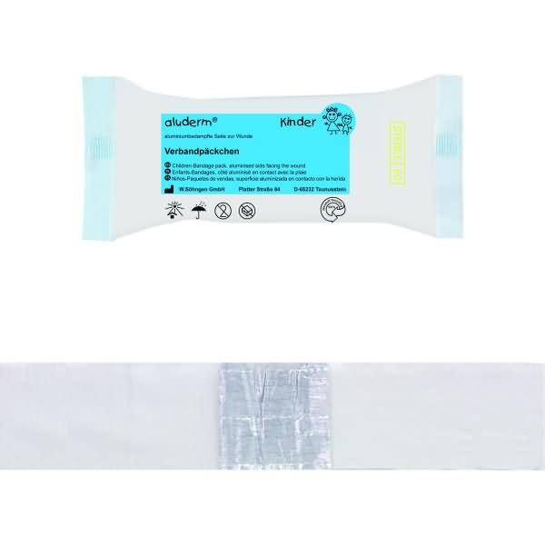 Verbandpäckchen aluderm Kinder klein