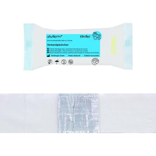 Verbandpäckchen aluderm Kinder mittel